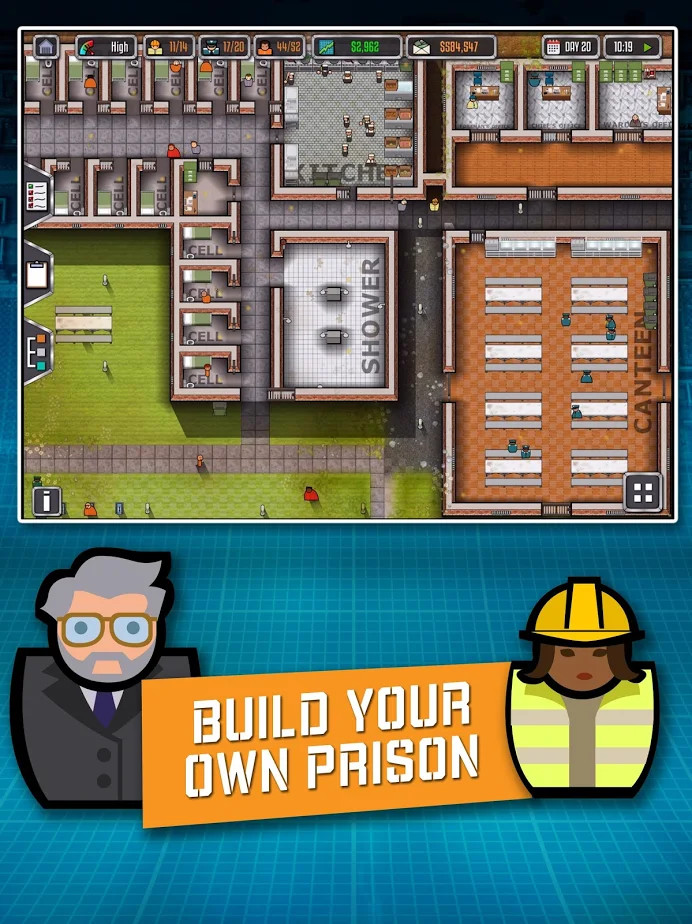 Prison Architect(Mod Menu) screenshot image 7_Popularmodapk.com