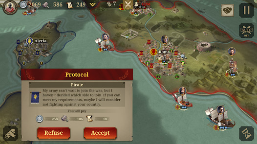 Great Conqueror: Rome- Offline<span>(MOD)</span> screenshot image 2_Popularmodapk.com