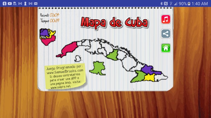 Juego del Mapa de Cuba screenshot image 2_Popularmodapk.com