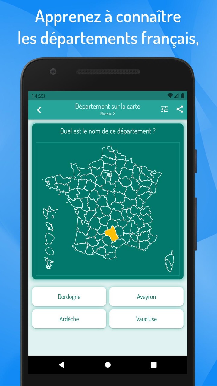 Quiz - French Departments screenshot image 9_Popularmodapk.com