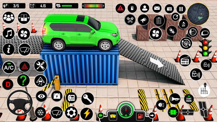Prado Car Parking Game Offline screenshot image 2_Popularmodapk.com