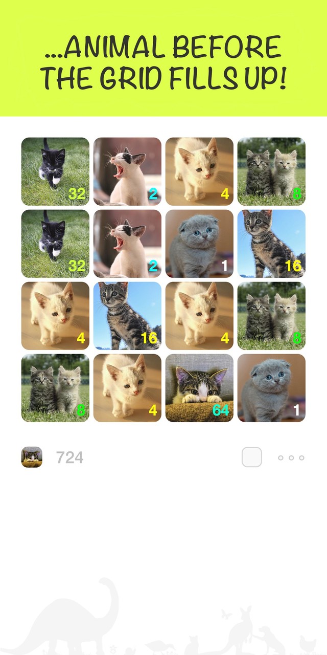 Meow Meow Woof Woof - 2048 screenshot image 3_Popularmodapk.com