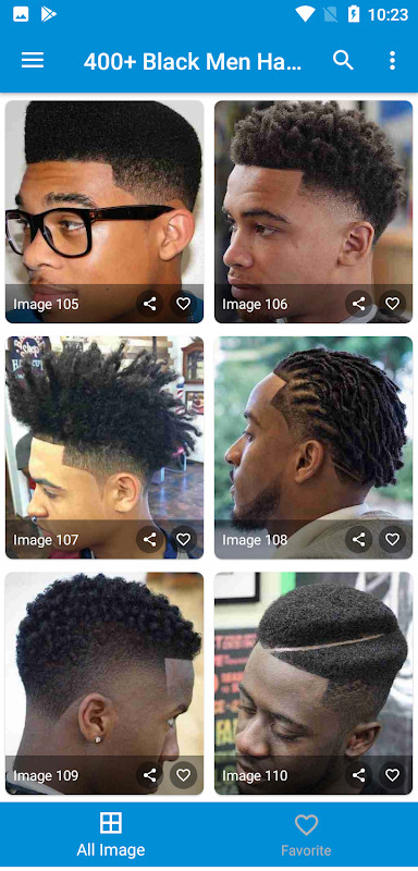 400+ Black Men Haircut screenshot image 10_Popularmodapk.com