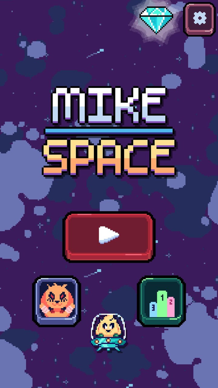 Mike Space - Mikecrack Shooter screenshot image 3_Popularmodapk.com
