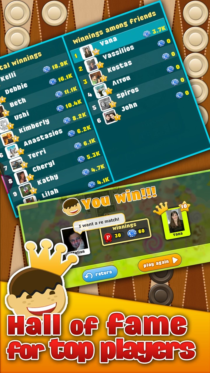 Backgammon Arena screenshot image 4_Popularmodapk.com
