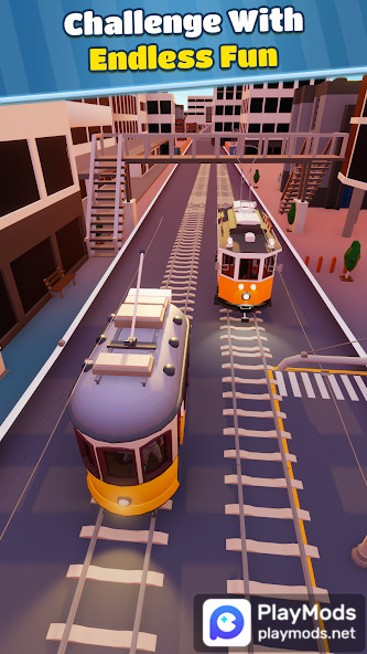 Tram Rush - Simulation Games<span>(Unlimited Money)</span> screenshot image 1_Popularmodapk.com