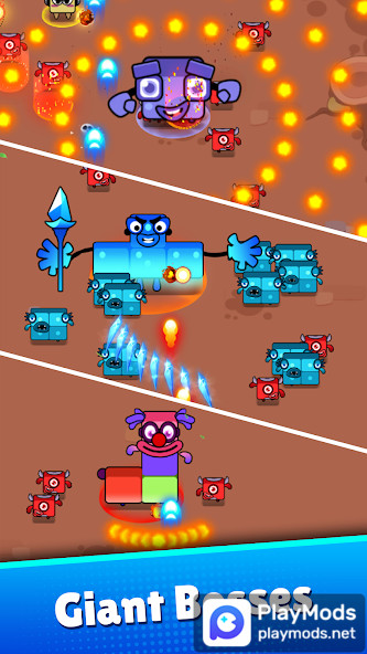 Survivor: Block Shooter<span>(Unlock the mall)</span> screenshot image 1_Popularmodapk.com