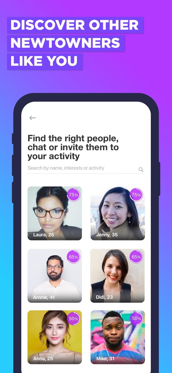 NewTowner: Meet People Nearby screenshot image 2_Popularmodapk.com