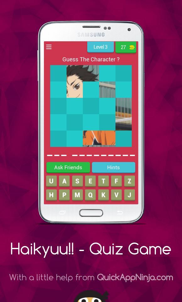 Guess Haikyuu!! Characters - Q screenshot image 4_Popularmodapk.com