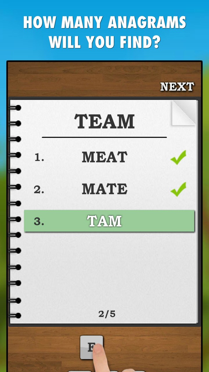 Anagrams Game screenshot image 1_Popularmodapk.com