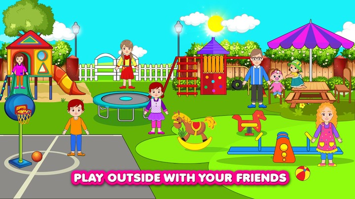 Pretend Town Daycare Story screenshot image 2_Popularmodapk.com