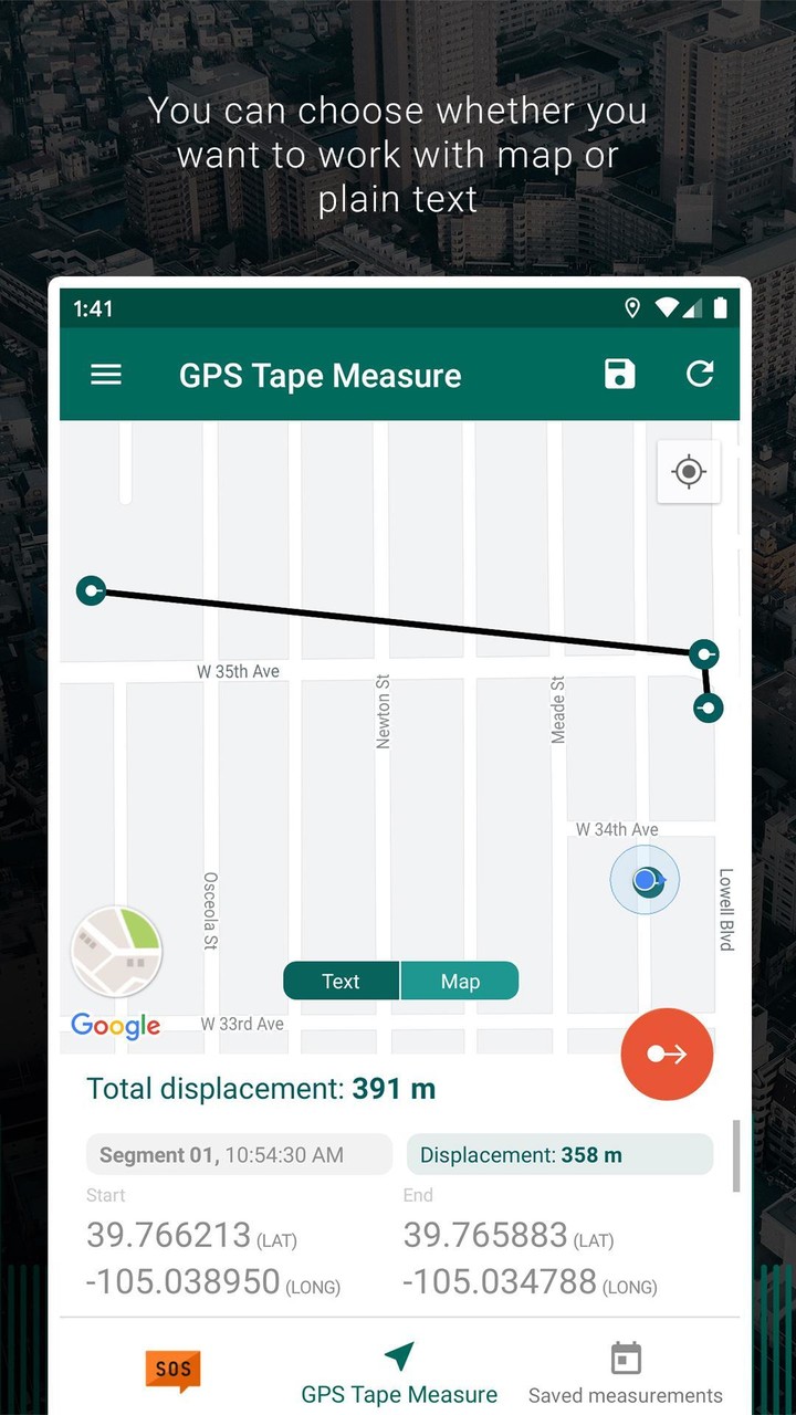My GPS Tape Measure screenshot image 7_Popularmodapk.com