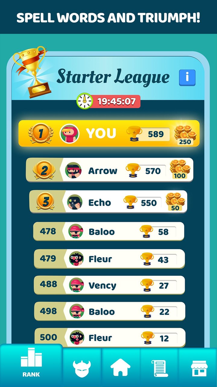 Poke of Words : Words puzzle screenshot image 1_Popularmodapk.com