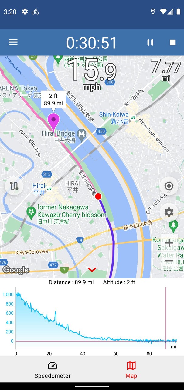 Cycling - Bike Computer screenshot image 3_Popularmodapk.com