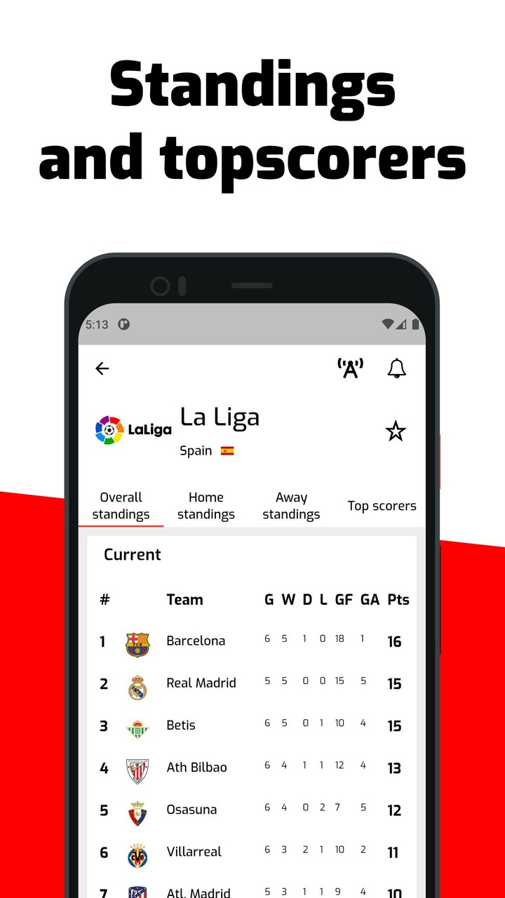 Football Live Score screenshot image 6_Popularmodapk.com