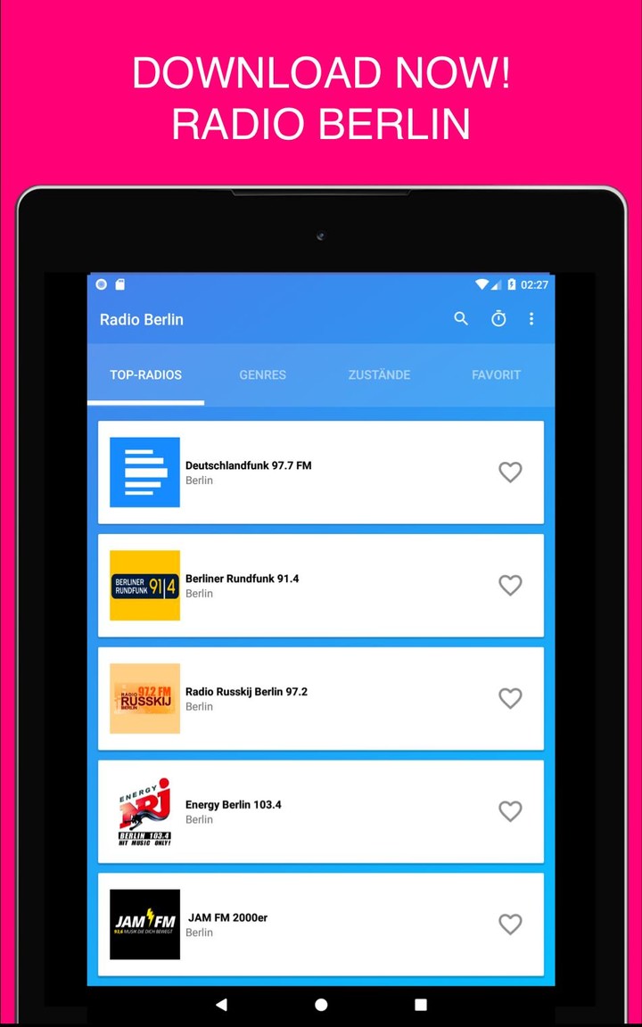 Radio Berlin - Internet Radio App screenshot image 6_Popularmodapk.com