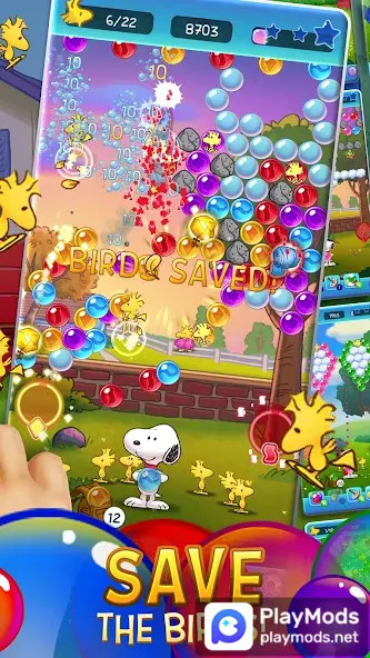 Snoopy POP MOD<span>(Unlimited Life)</span> screenshot image 2_Popularmodapk.com