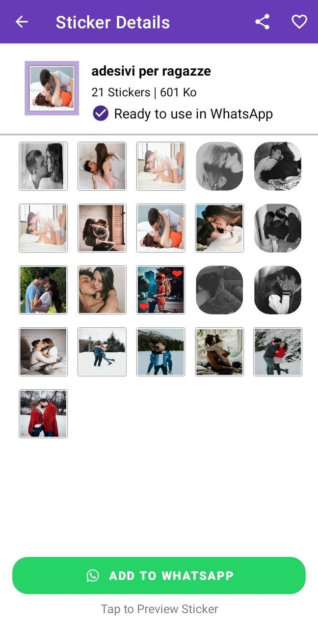 Animated Romantic Stickers screenshot image 6_Popularmodapk.com