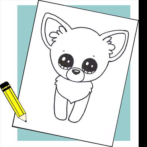 How To Draw Cute Dog screenshot image 6_Popularmodapk.com