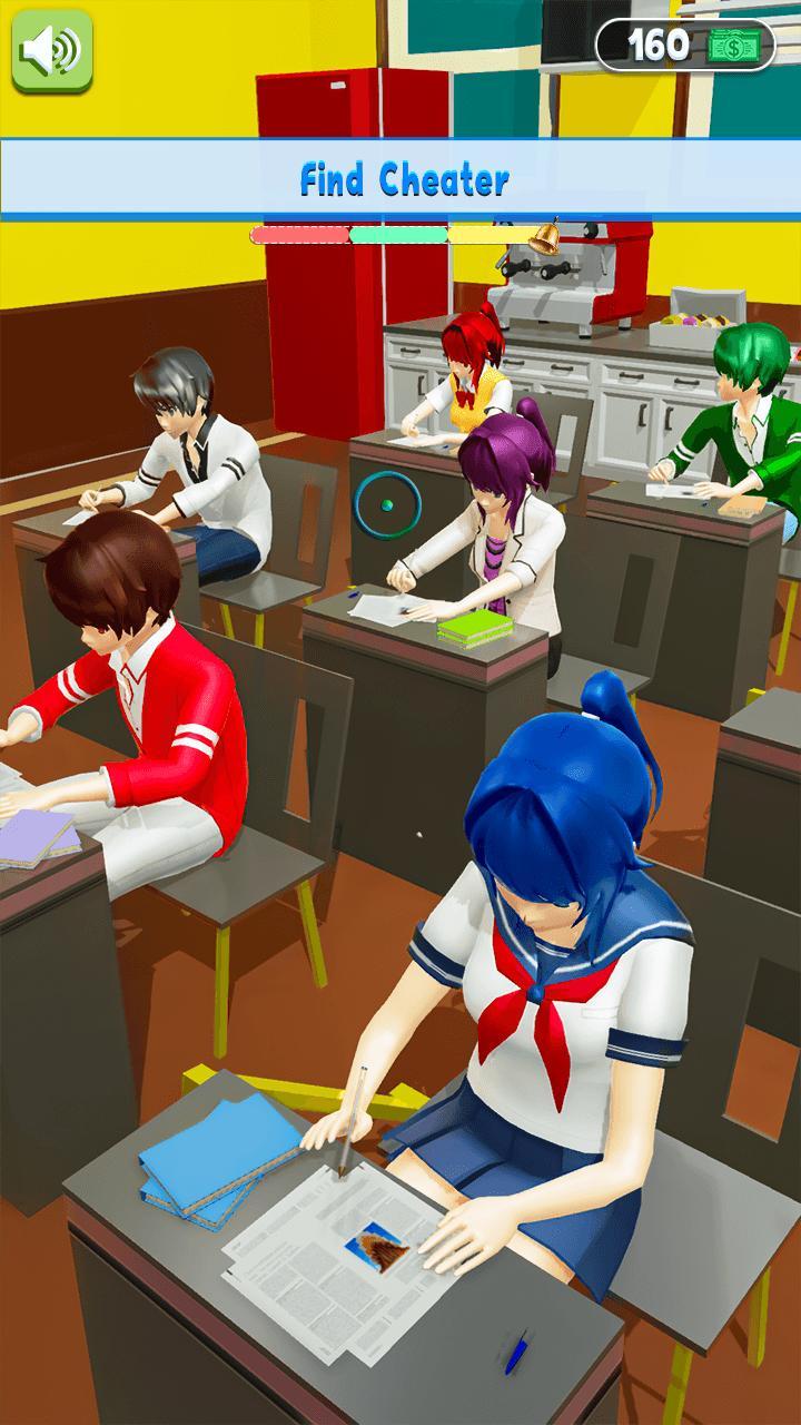 Anime School Teacher Simulator screenshot image 3_Popularmodapk.com