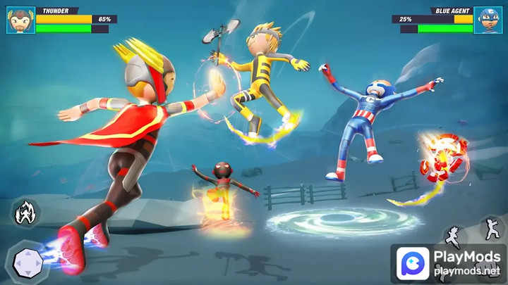 Stickman Fighter: Karate Games<span>(MOD menu)</span> screenshot image 2_Popularmodapk.com