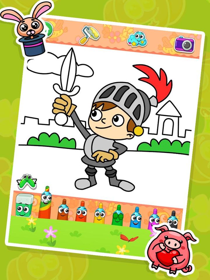 Coloring games : coloring book screenshot image 2_Popularmodapk.com