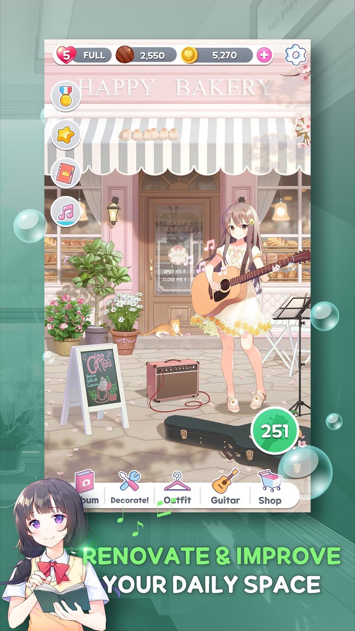 Guitar Girl Match 3<span>(Unlimited Moves)</span> screenshot image 4_Popularmodapk.com