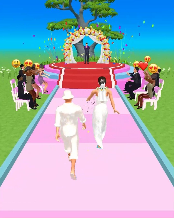 Wedding Run: Dress up a Couple screenshot image 3_Popularmodapk.com