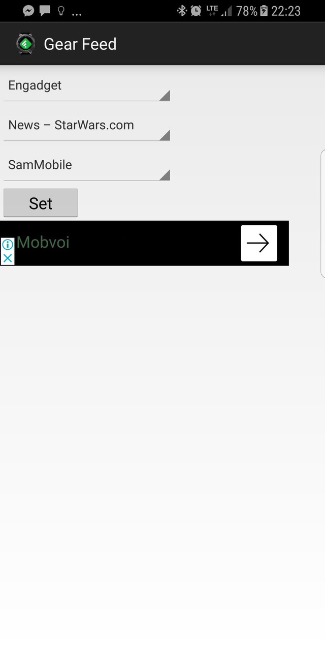 Gear Feed Settings for Gear S2 / S3 screenshot image 1_Popularmodapk.com