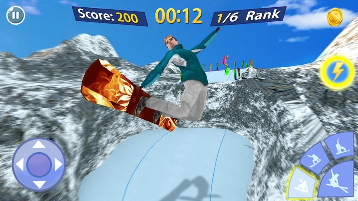 Snow Mountain Skater screenshot image 2_Popularmodapk.com