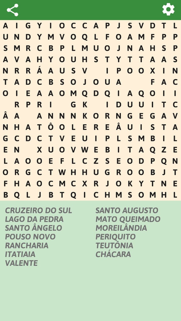 Brazilian cities Word Search screenshot image 5_Popularmodapk.com