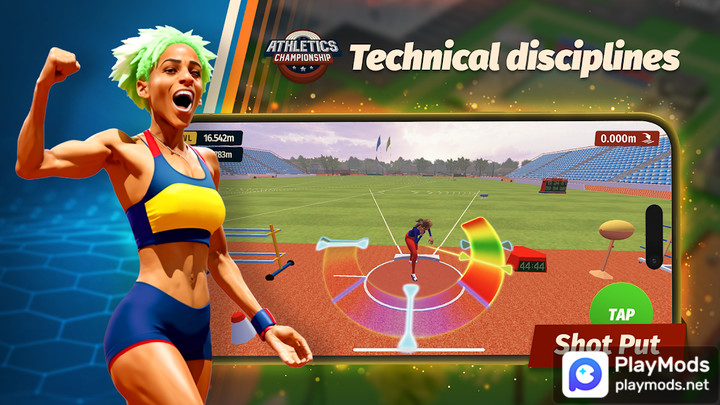 Athletics Championship<span>(Speed change)</span> screenshot image 3_Popularmodapk.com
