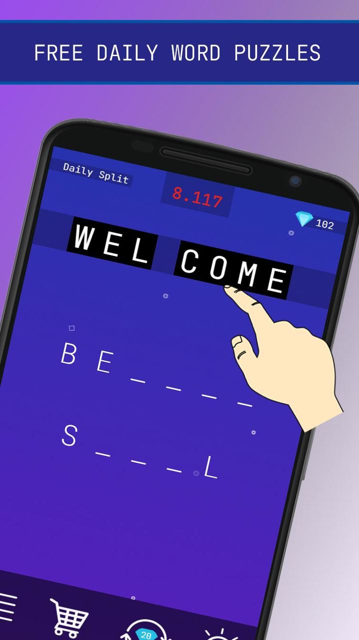 Word Split Game - Fun Word Cut screenshot image 4_Popularmodapk.com