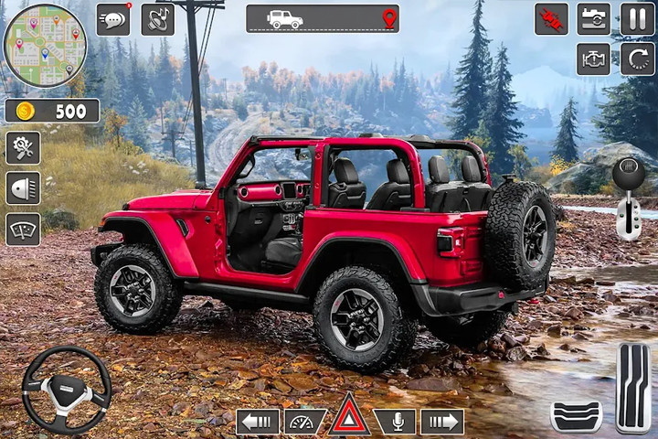 SUV Jeep Driving Simulator 3d<span>(Unlimited money)</span> screenshot image 3_Popularmodapk.com