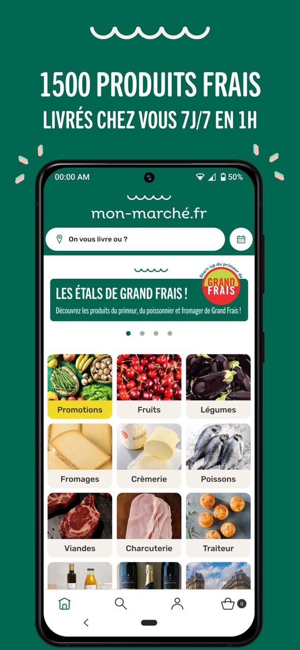 mon-marché : courses en ligne screenshot image 1_Popularmodapk.com