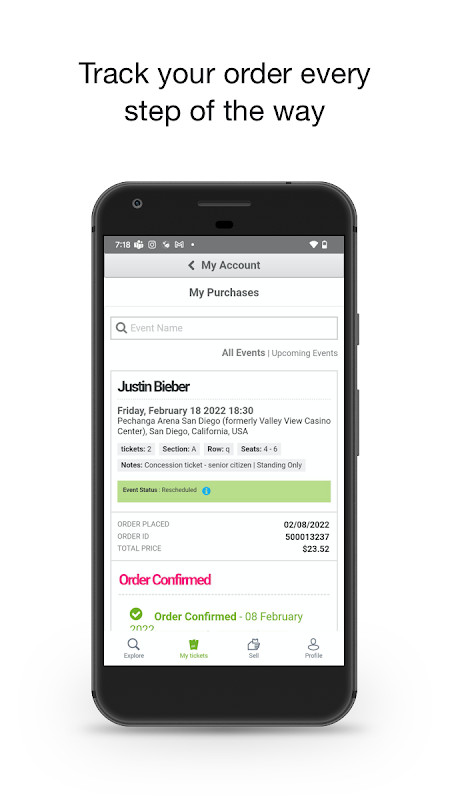 viagogo Tickets screenshot image 3_Popularmodapk.com