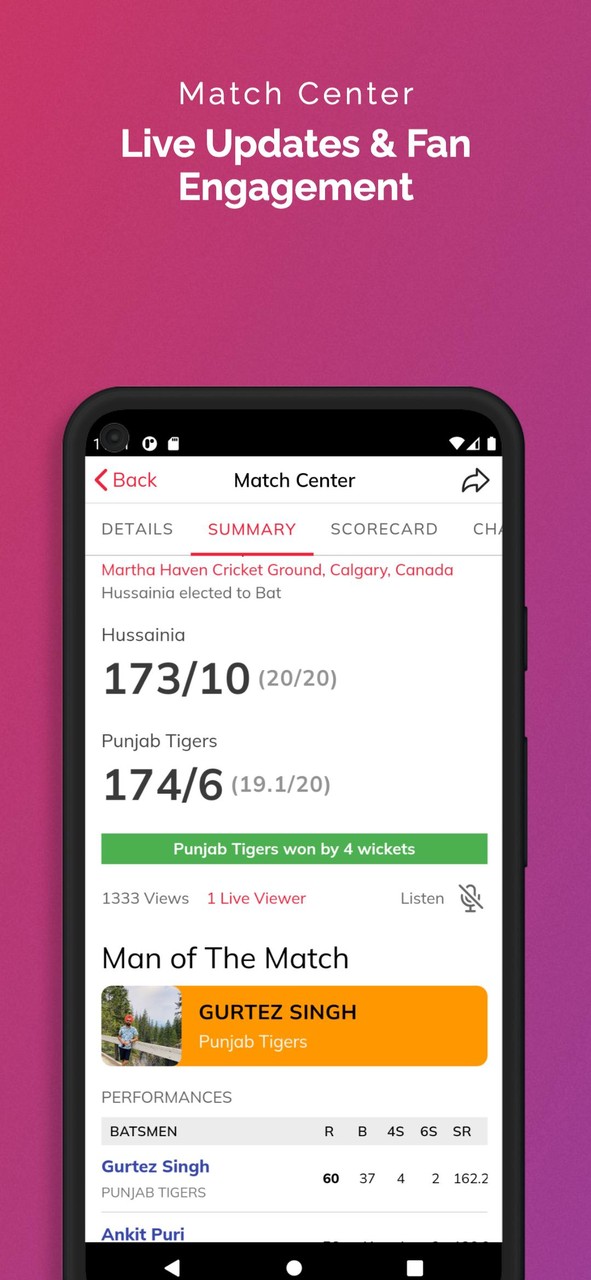 CrickPro - Cricket Scoring App screenshot image 6_Popularmodapk.com