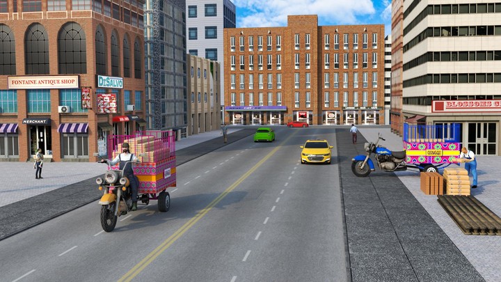 Loader Rickshaw Driving Games screenshot image 4_Popularmodapk.com