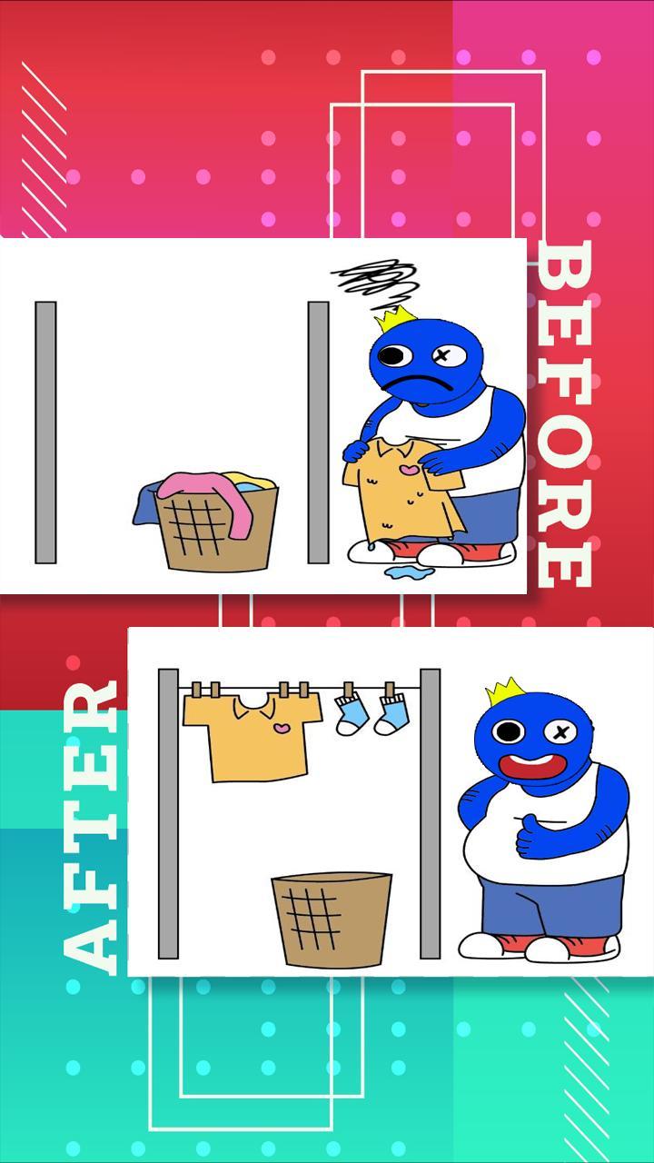 Horror Rainbow Draw Puzzle screenshot image 1_Popularmodapk.com