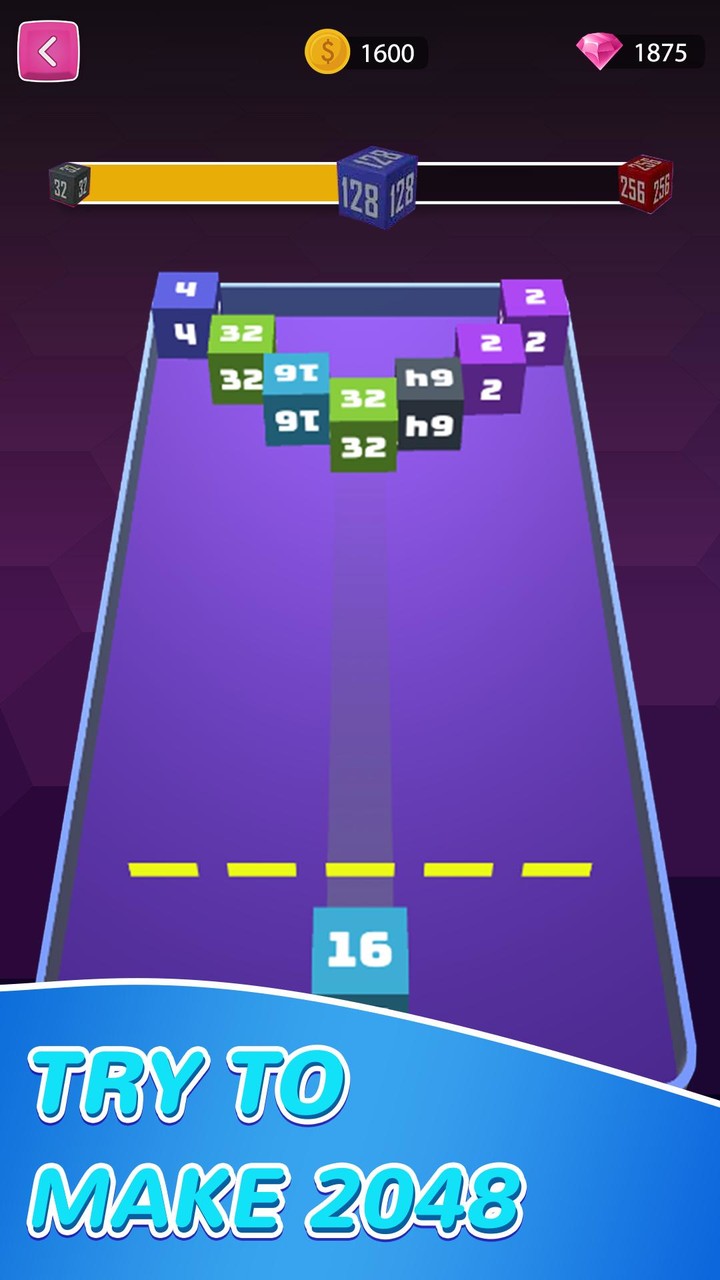 2048 - 2248 Cube Winner Puzzle screenshot image 3_Popularmodapk.com