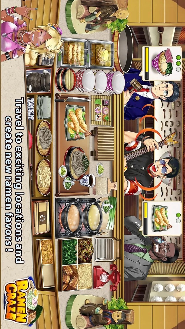 Ramen Craze(Large amount of money) screenshot image 26_Popularmodapk.com