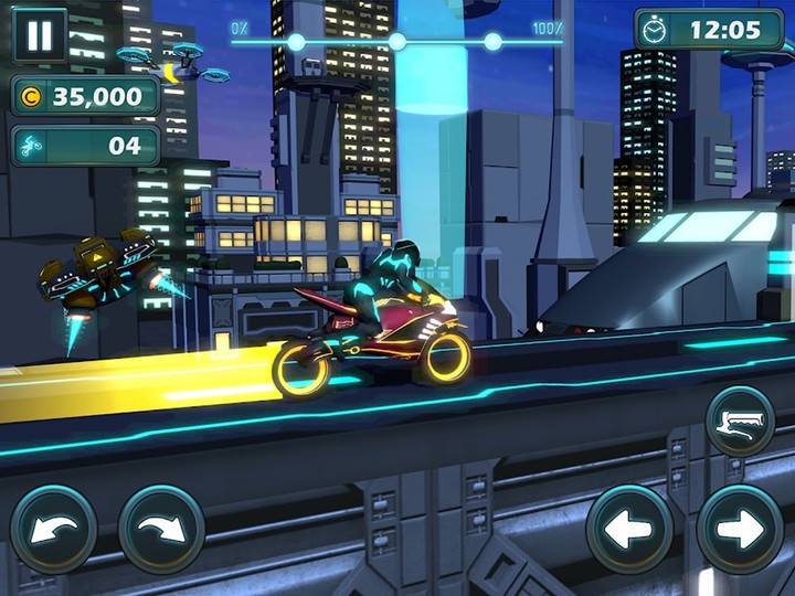 Cyber Bike Race 3D - Bike Game screenshot image 4_Popularmodapk.com