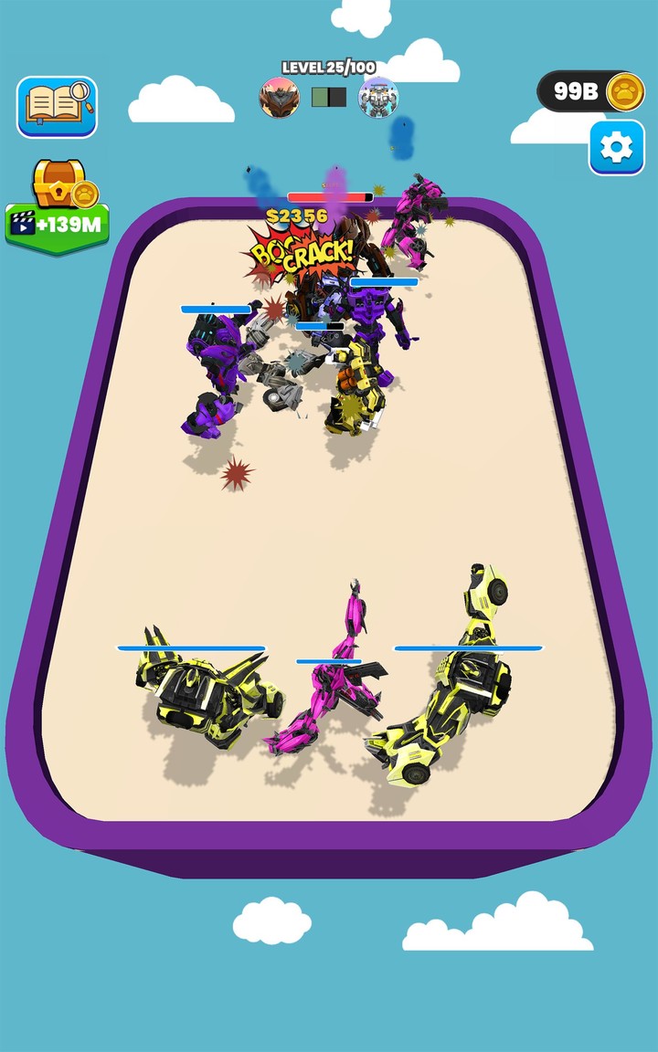 Merge Master: Robot Action Car screenshot image 21_Popularmodapk.com