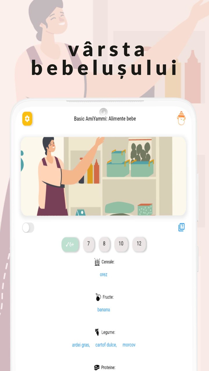 Basic AmiYammi: Alimente bebe screenshot image 6_Popularmodapk.com