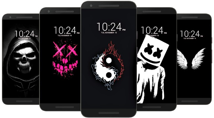 Black Wallpaper HD screenshot image 25_Popularmodapk.com