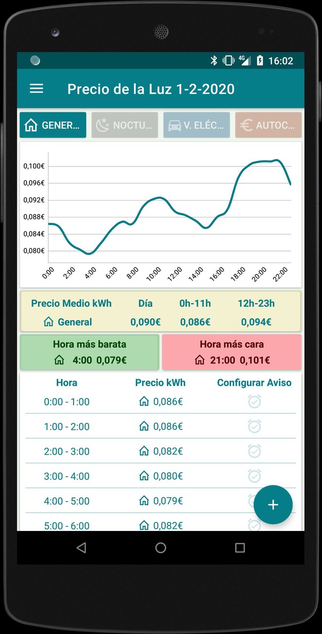 Tarifa Luz Hora screenshot image 9_Popularmodapk.com