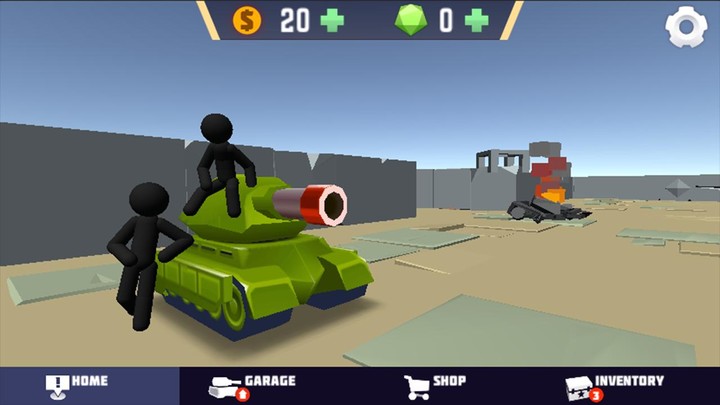 Loony Tanks screenshot image 1_Popularmodapk.com