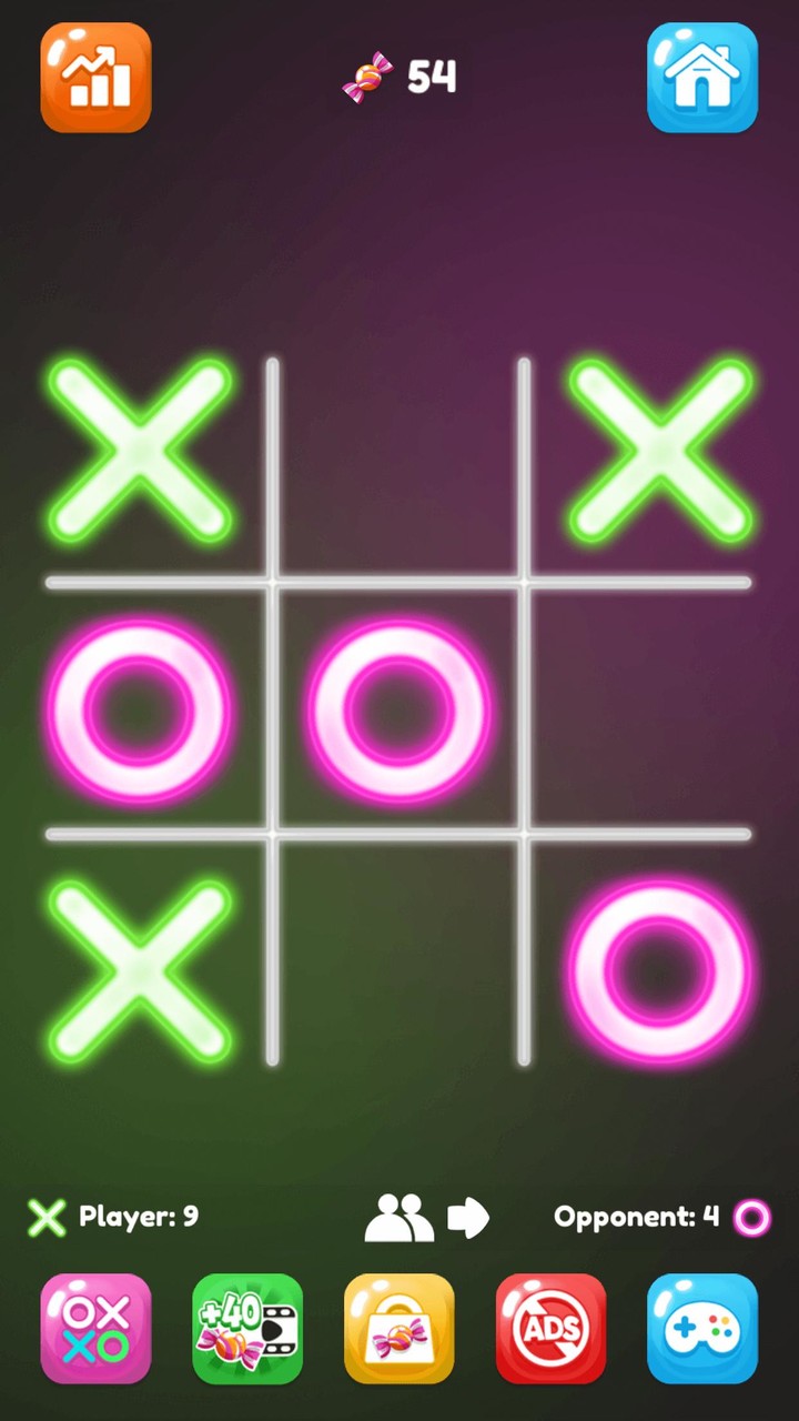 Tic Tac Toe: Classic XOXO Game screenshot image 9_Popularmodapk.com