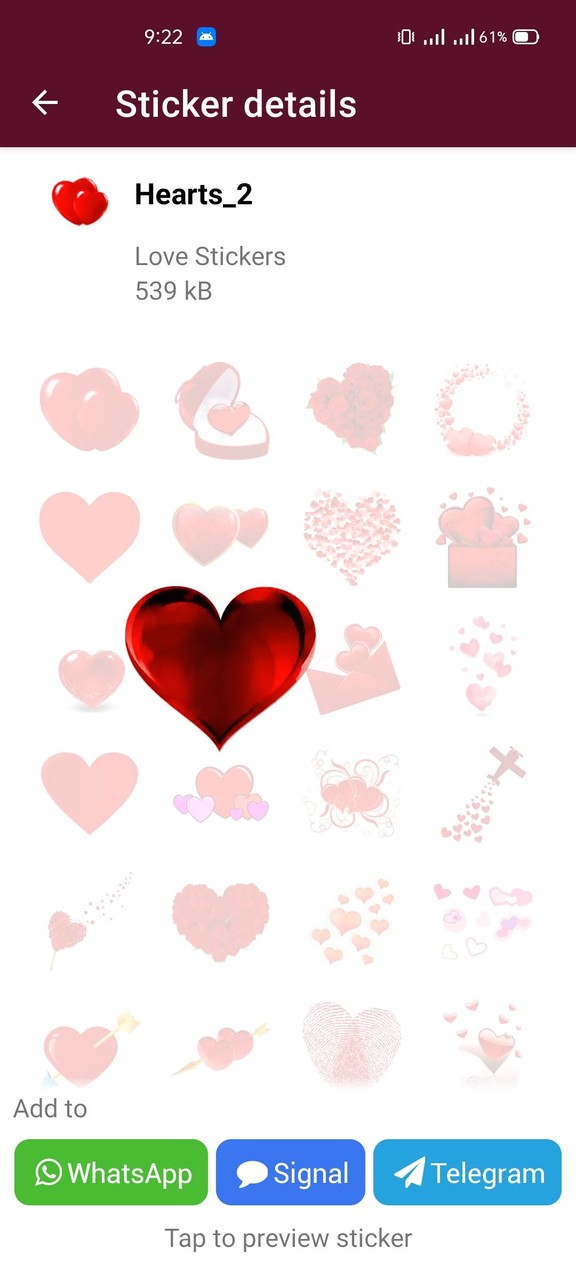 Love Romantic Stickers For Whatsapp - WAStickerApp screenshot image 7_Popularmodapk.com