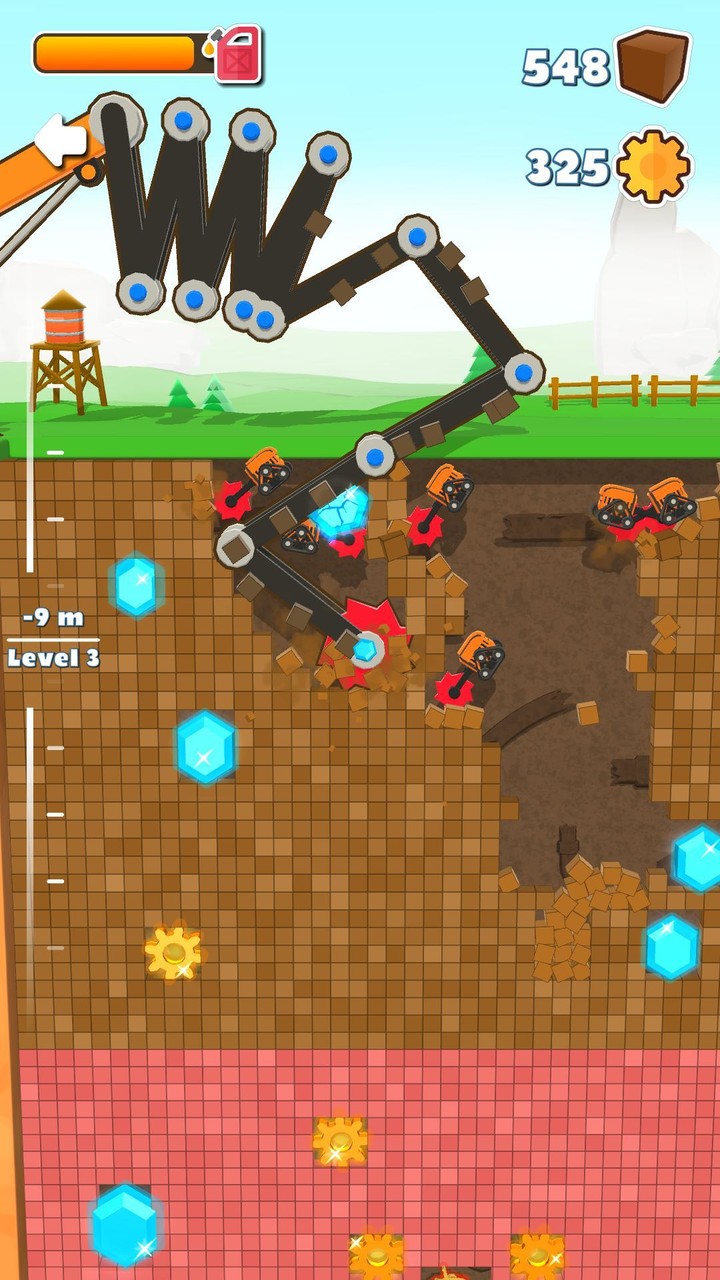 Voxel Digger screenshot image 3_Popularmodapk.com